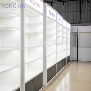Diseño y Fabricación de Muebles de Exhibición para Cosméticos, Estantes con Iluminación LED, Color Personalizable para Tiendas Libres de Impuestos, Muebles para Tiendas de Perfumes - Product Image 1