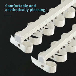 <span class=keywords><strong>Riel</strong></span> de Cortina Moderno de Aluminio con Pliegues en S, Ecológico, Perfecto para Ondas, Silencioso, con Longitud Personalizada - Product Image 3