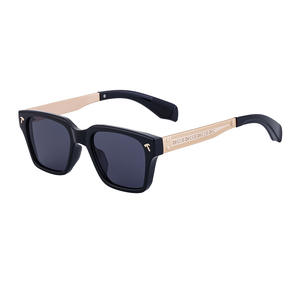 Gafas de sol polarizadas Tory Burch con montura cuadrada para hombre, montura negra, lentes TAC, protección UV400, gafas de sol para conducir al aire libre - Product Image 3