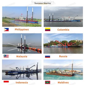 Draga a Suzione a Basso Costo, Imbarcazione per Dragaggio di Sedimenti Costieri per la Ristrutturazione delle Coste nel Sud-Est Asiatico - Product Image 6