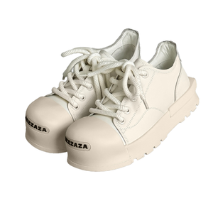 Zapatillas Deportivas Blancas y Negras para Hombre y Mujer, Estilo Court, Mocasines, con Gel, Malla Suave, Plataforma, a la Moda - Product Image 4
