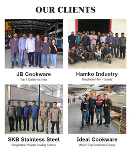 Dây chuyền sản xuất đồ nấu ăn bằng nhôm SunGlory, máy phun màu đáy nồi, máy sơn màu, máy mạ, dây chuyền phủ chống dính - Product Image 4