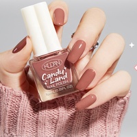 Vernis à ongles KUDAN Candy Land Water 10ml, plusieurs teintes brillantes et pailletées, séchage rapide, produit de manucure, étiquette privée personnalisée
