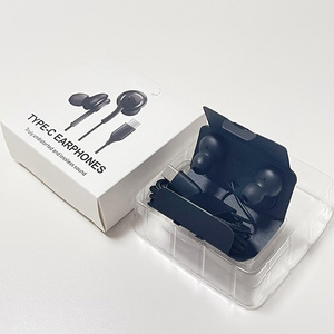 2026หูฟังแบบกล่องขายปลีกหูฟังแบบใส่ในหู S20หูฟัง USB-C <span class=keywords><strong>IG955</strong></span>หูฟัง Type-C สำหรับ Samsung Galaxy S22 - Product Image 1