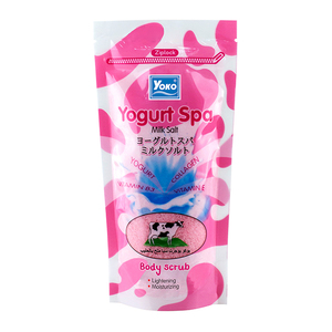 Y444 YOKO YOGURT SPA MILK SALT 300g. Fórmula Suave con Proteína de Leche y Filtrado de Yogur para un Tacto Corporal Nutritivo y Suave - Product Image 5