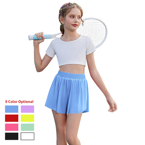 लड़कियों का जिम फिटनेस लेगिंग हाई लोचदार लड़कियों के डांस योग पैंट त्वरित शुष्क बच्चों योग पैंट योग लेगिंग - Product Image 3