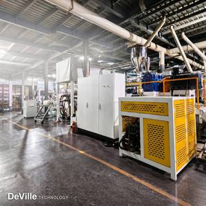 Ligne de production d'extrusion de feuilles PP à vis simple, diamètre 65-150 mm, production 300-800 kg/h, pour thermoformage de feuilles plastiques pour gobelets, plateaux et boîtes - Product Image 3