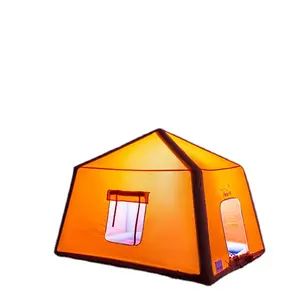 小型充气 2 人，只要按一下露营帐篷户外露营，单个消毒充气淋浴帐篷