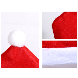 LK Festive <b>Winter</b> Christmas Santa Hat Non-woven Fabric New Party <b>Decoration</b> - Product Image 3