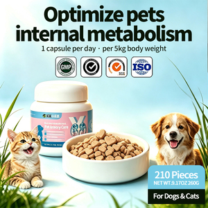 Suplemento Natural a Base de Hierbas <span class=keywords><strong>para</strong></span> el Tracto Urinario de Perros y Gatos, Fórmula TCM <span class=keywords><strong>para</strong></span> Disolver Cálculos con Lysimachia - Product Image 4