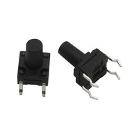 QQX interrupteur tactile étanche 250V 6*6*9mm 4 broches montage vertical DIP Micro bouton poussoir