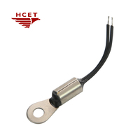 Capteur de température thermistance à anneau HCET série NTC M3/M4 10K, précision 1%, montage personnalisé OEM, compatible avec composants électroniques et applications aériennes