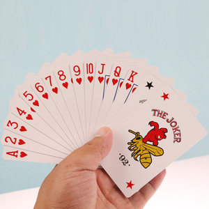 Cartas de Póker Personalizadas de Alta Calidad con Diseño de Mapa del Mundo en Azul Intenso, Baraja de Juego Personalizada con Logotipo Personalizado al por Mayor - Product Image 2