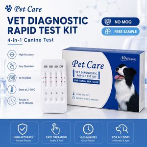Super Septembre : Kit de test rapide <span class=keywords><strong>respiratoire</strong></span> pour chiens - Combo CDV/CAV/CIV/CPIV (Maladie de Carré, Adénovirus, <span class=keywords><strong>Grippe</strong></span>, CPIV) - Product Image 3