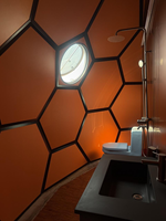 Dôme géodésique en verre pour maison, tente, glamping, hôtel, prix d'usine, vente chaude