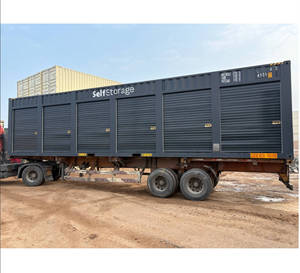 Conteneurs modulaires de stockage autoportants basés sur des conteneurs maritimes High Cube de 20 et 40 pieds, Boîtes de stockage autoportantes, Pods mobiles - Product Image 5
