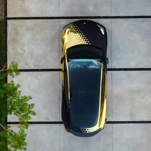 Adesivi <span class=keywords><strong>auto</strong></span> personalizzati 1,52x18m Super tiranno in oro pellicola per <span class=keywords><strong>auto</strong></span> avvolti in vinile autoadesivo per animali domestici per il corpo in TPU - Product Image 6