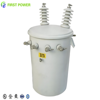 Transformateurs monophasés immergés dans l'huile UL CUL CE 6KV 10KV 15KV 20KV 10KVA 25KVA 30KVA 50KVA 100KVA 150KVA 167KVA pour usage industriel