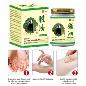 Natural Badger Oil & Herbal Extract Burn Ointment Soothing Skin Repair Cream for Scalds,Cuts,and Minor Wounds OEM Private Label - Product Image 6