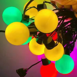 Resplandor en la oscuridad Acampar al aire libre Carpa de Navidad Decoración IP65 Impermeable 5M LED Bombilla Cadena - Product Image 6