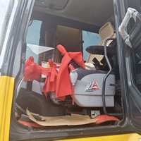 Excavatrice d'occasion Komatsu PC160 de taille moyenne en bon état, faible nombre d'heures de travail, à vendre en 2024