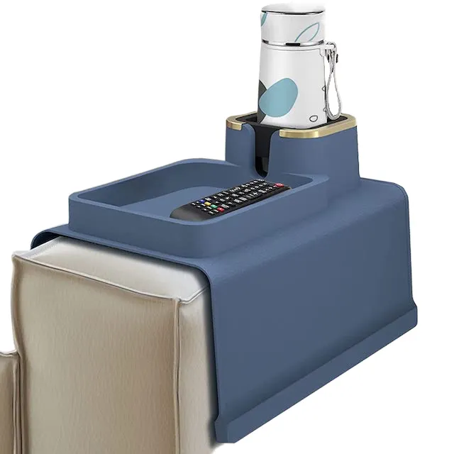 OEM OEM Sofa Armlehne Tablett Temperatur beständige Sofa Untersetzer Recliner Getränke halter für Remote Snack Couch Cup Holder Tray