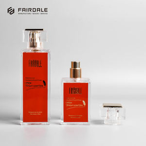 Chai Nước Hoa Rỗng Trong Suốt <span class=keywords><strong>30Ml</strong></span> 50Ml 100Ml Nhà Máy OEM Tùy Chỉnh Hình Chữ Nhật - Product Image 2