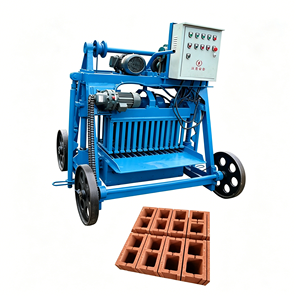 Machine à Briques Semi-Automatique WT2-25 pour la Fabrication de Briques en Terre Cuite, Équipement de Construction de Maisons Rurales pour le Marché des Zones Rurales Africaines - Product Image 2