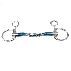 Bocado holandés elíptico de tres anillos en oferta en línea, bocado holandés con bocados de acero inoxidable en forma de rombo - Product Image 5