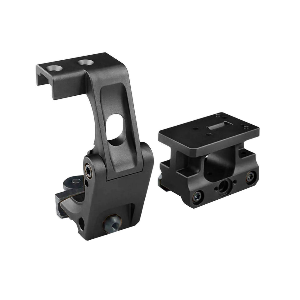 Flip up FTC Magnifier Scope QD Mount & Red Dot Sight Riser Mount 2.26 ...