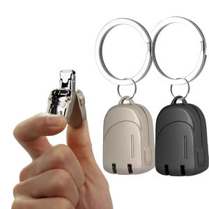 Cortauñas y Recortador de Uñas Plegable Multifuncional de Acero Inoxidable para el Hogar, con Llavero - Portátil y Conveniente - Product Image 5