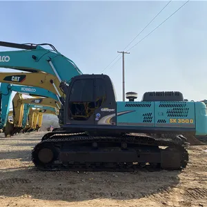 Machine de construction Kobelco, pelle lourde utilisée de marque japonaise kobelco sk350, Kobelco sk350-8 sk300-8 sk250-8 sk200-8