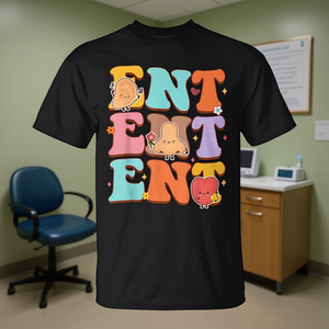 Camiseta de Médico ORL, Especialista en Oído, Nariz y Garganta, Regalo Médico Unisex, Tallas M, L, XL, XXL - Product Image 3