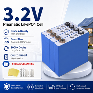 Baterías Prismáticas de Iones de Litio 3.2v Celdas de Batería Lifepo4 20ah 30ah 50ah 70ah 100ah 105ah 120ah 230ah 280ah Celda Lifepo4 - Product Image 1