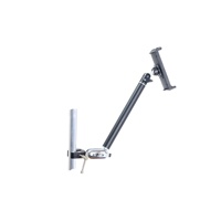 Support universel pour tablette en alliage d'aluminium pour pince et trépied de microphone, rotatif à 360°, compatible iPad 5-12 pouces |   Streaming en direct