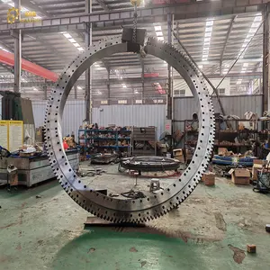 131.40.1400 disesuaikan slewing besar cincin tiga baris roller slew bantalan untuk stacker reclaimer or ekskavator dan mesin lainnya