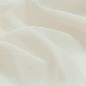 Tissu en mousseline opaque, bon tombé, noir et blanc, gaze unie pour robe d'été, jupe, doublure intérieure de vêtement, couture - Product Image 4