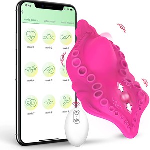 Hot-selling App Remote Control Wearable <b>Vibrator</b> for Women Outdoor Invisible Multi-frequency <b>Vibration</b> Masturbator Adult SexToy - Product Image 1