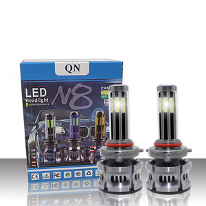 Système d'éclairage automobile N8 Ampoules de phare LED <span class=keywords><strong>80W</strong></span> Phare LED de voiture 9005 <span class=keywords><strong>Hb3</strong></span> H7 H3 H4 H11 Ampoule de phare LED pour véhicule tout-terrain - Product Image 4