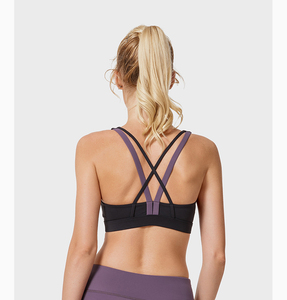 Sous-vêtements Femmes Respirant Soutien-Gorge De <span class=keywords><strong>Yoga</strong></span> Haut Entraînements À Séchage Rapide Sport Soutien-Gorge Maille Fitness tenues De Sport - Product Image 2