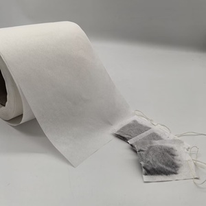 Rollo de papel de filtro de té desechable de alta resistencia a la tracción 17 21gsm 440mm de diámetro estilo de pulpa virgen para todas las máquinas de envasado de té - Product Image 4