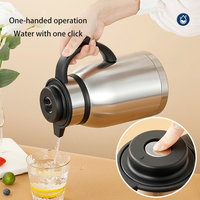 Bouilloire à thé professionnelle classique en acier inoxydable portable et durable et cafetières polyvalentes Bouilloires à eau