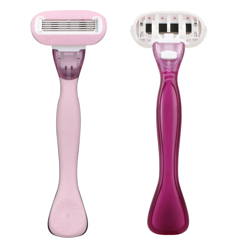 New Five Blades Women Razor with Surrounded Lubricant Strip Ladies ...