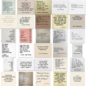 สติกเกอร์คำคม Hoyo 50ชิ้น/เซ็ตคำพูดที่มีชื่อเสียงคำสร้างแรงบันดาลใจคำพูดที่ไร้กาลเวลาสติ๊กเกอร์ติดสัญลักษณ์นักคิด - Product Image 6