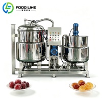 Machine industrielle de trempage sous vide pour fruits confits avec protection contre la surpression et conception d'interverrouillage de sécurité