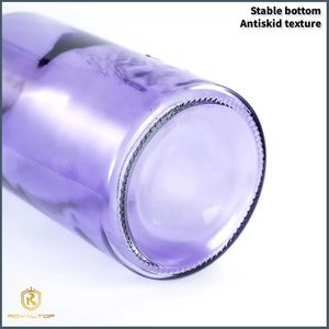 Pichet à eau personnalisé en verre coloré sans plomb <span class=keywords><strong>1L</strong></span> <span class=keywords><strong>Carafe</strong></span> et récipient en verre pour jus de fruits boisson bière - Product Image 6