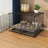 Cage à poulets et cailles en métal et plastique renforcés, grande taille, pour usage domestique en intérieur, structure en fil métallique pour toutes les saisons