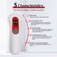 Appareil de photobiomodulation vétérinaire pour le soulagement de la douleur canine, laser diode portable réglable 808 nm et 650 nm, faible MOQ, fournisseur de produits de santé