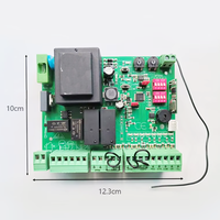 Controlador de puerta de garaje eléctrico con imán NC, placa de control de motor AC, placa de circuito impreso y control remoto
