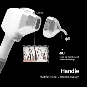 KES alexandrite 755nm Laser 808nm Diode Máy tẩy lông bằng laser 1064nm Diode tẩy lông bằng laser cho khuôn mặt cơ thể chân - Product Image 5